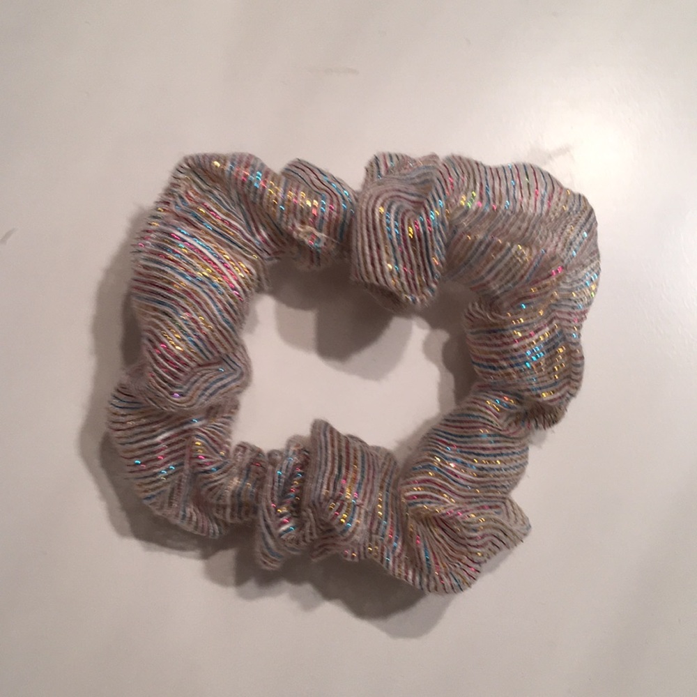 multicolor cute vsco scrunchie